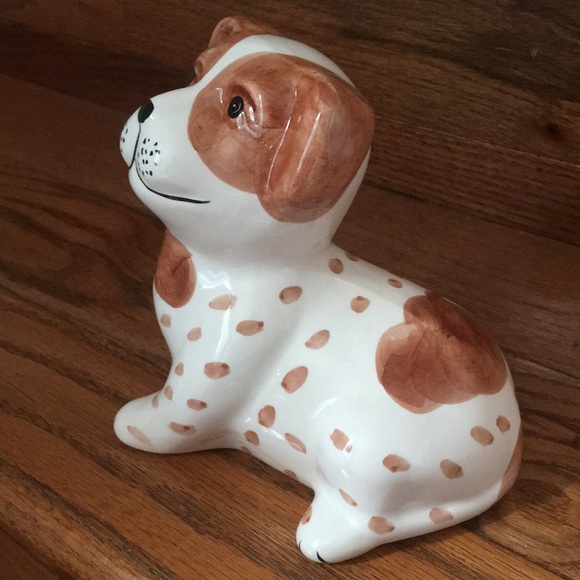 Accents Vintage Hand Painted Ceramic Dog Statue Figurine Poshmark